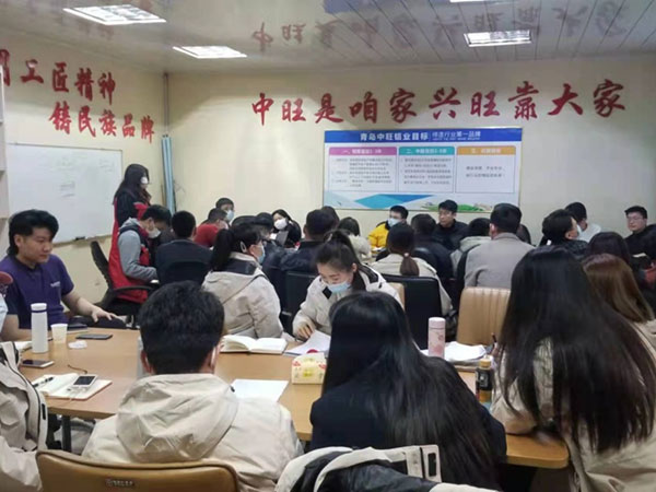 公司銷售業(yè)務團隊開展專題培訓 公司銷售業(yè)務團隊開展專題培訓